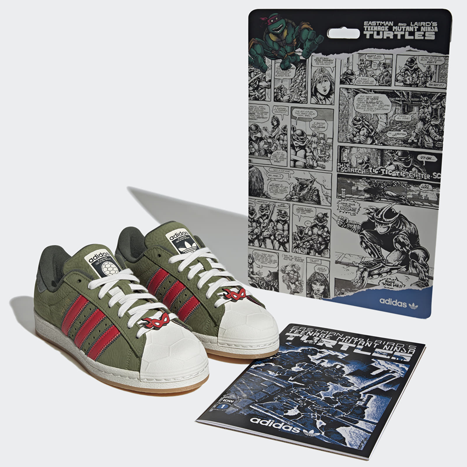 Férfi cipők adidas x Teenage Mutant Ninja Turtles Shelltoe Green/ Panton/ Shalo Green