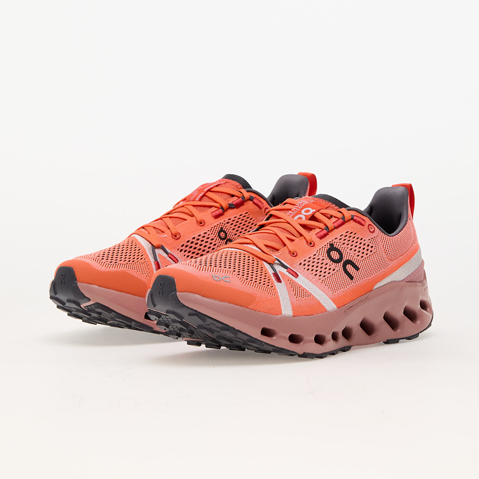 Men's shoes On M Cloudsurfer Trail Flame/ Dustrose