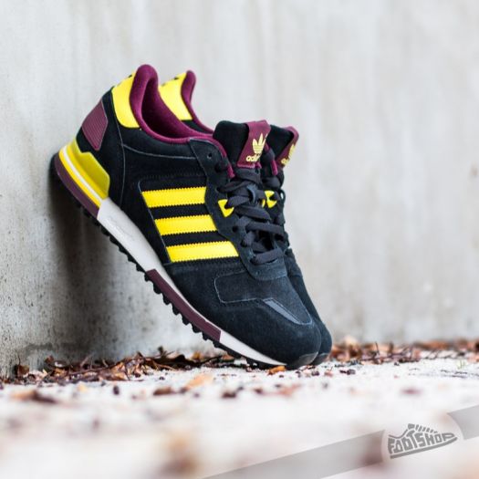 Men s shoes adidas Originals Zx 700 Black Yellow White Footshop