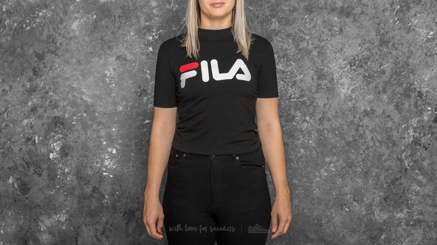 T shirts FILA Every Turtle Tee Black Footshop