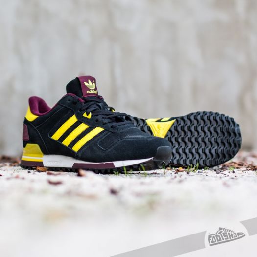 Men s shoes adidas Originals Zx 700 Black Yellow White Footshop