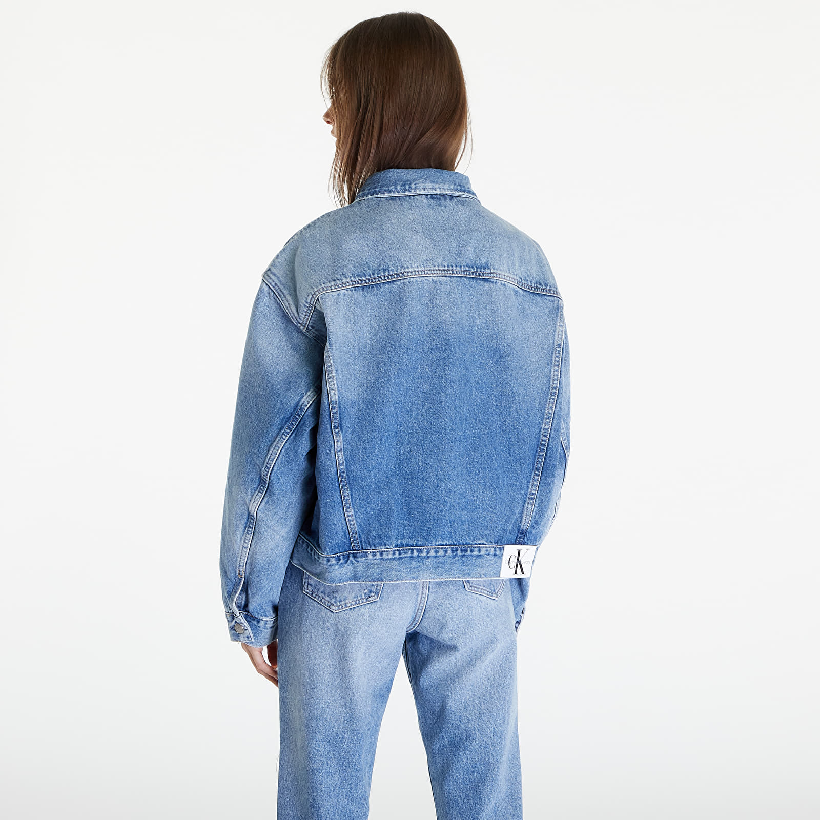 Kurtki Calvin Klein Jeans Boxy Denim Jacket Denim Medium