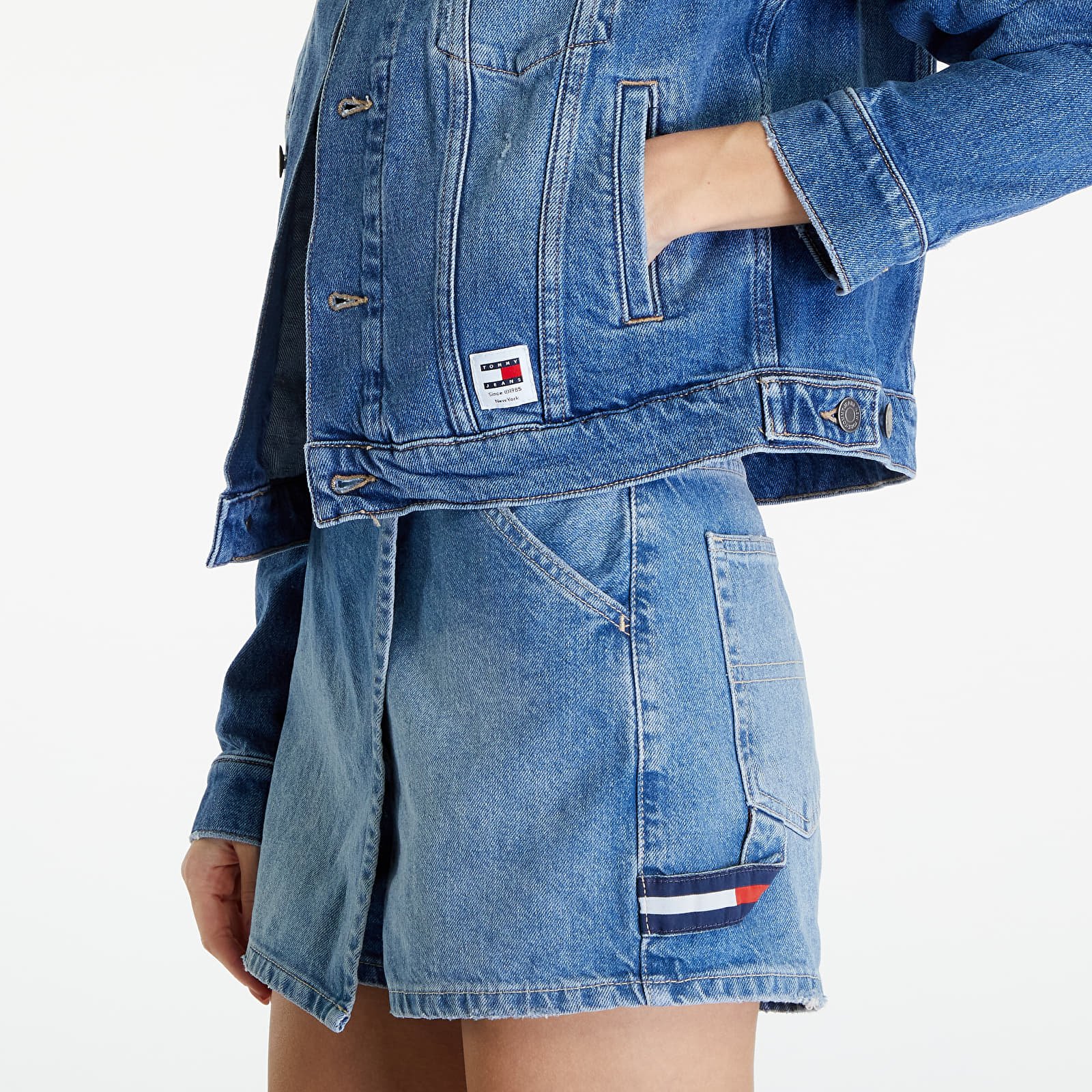 Jackets Tommy Jeans Izzie Slim Jacket Denim Medium