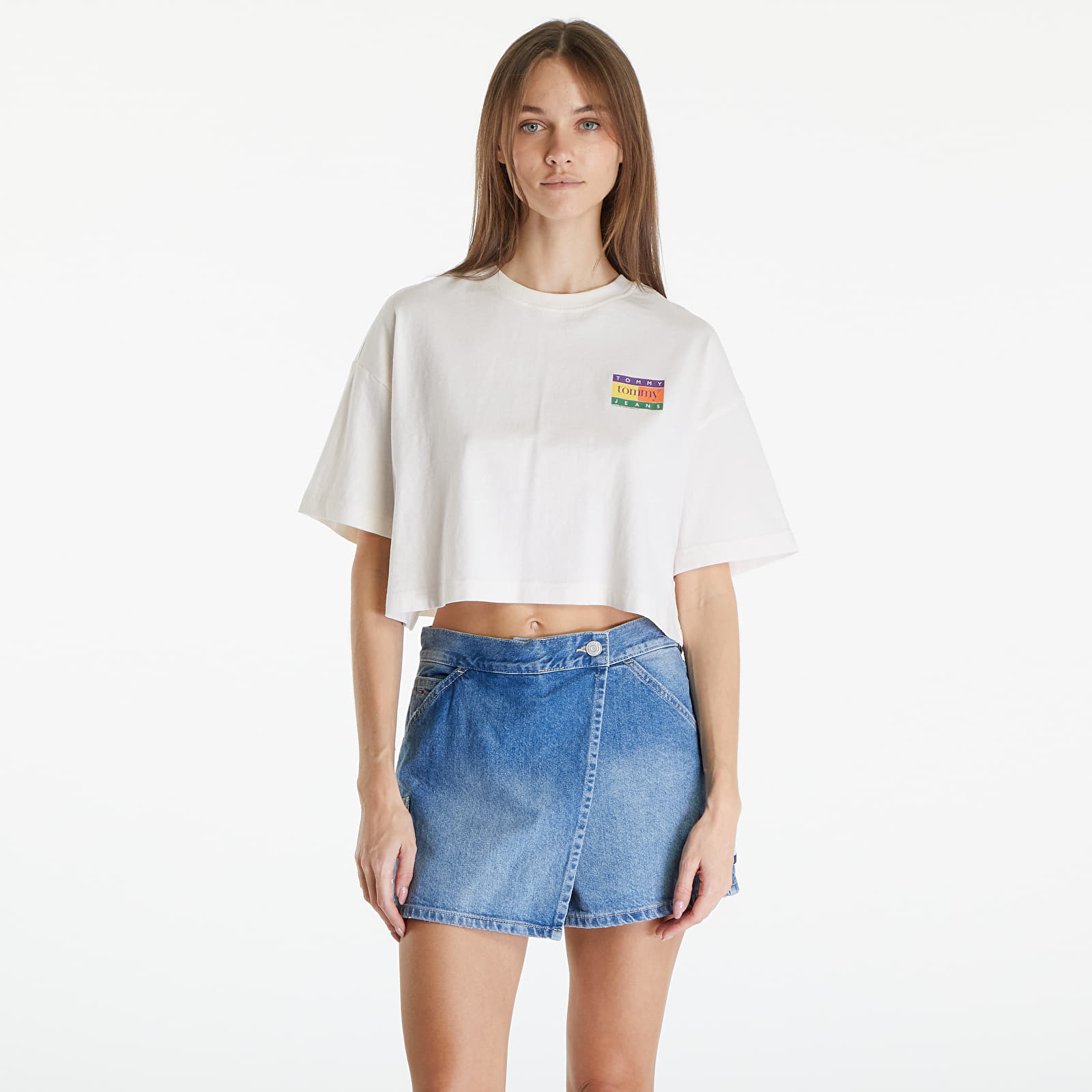 slapky tommy jeans heritage freedom slide en0en00854 pink daisy tou