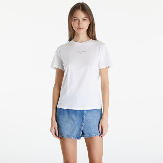 Μπλουζάκι Tommy Jeans Regrular Essential Logo Tee White