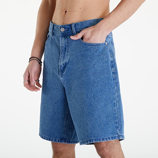 Shorts OBEY Bigwig Baggy Denim Short Light Indigo | Footshop