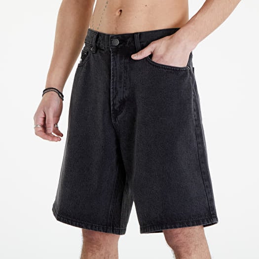 Shorts OBEY Bigwig Baggy Denim Short Faded Black | Footshop