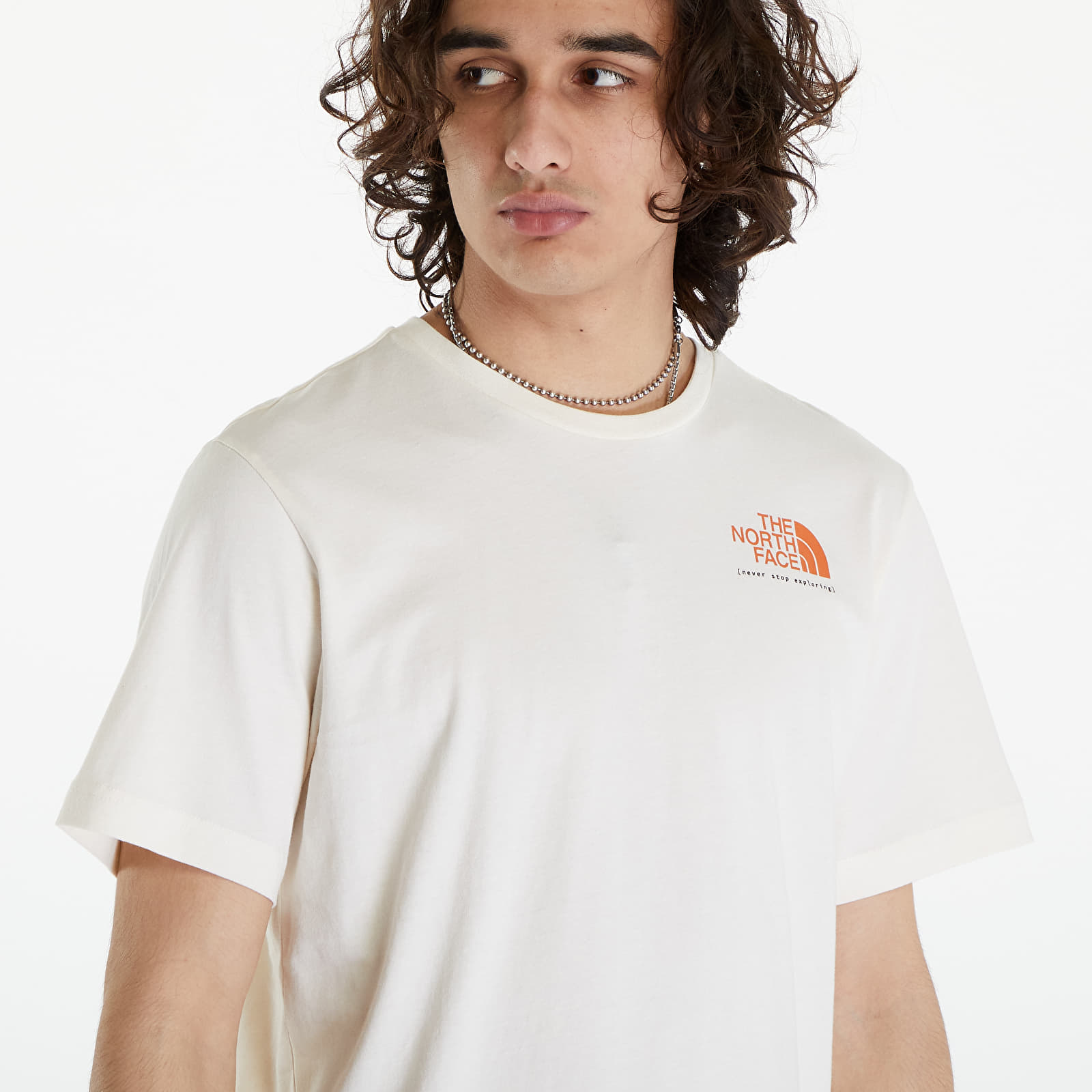 Pólók The North Face Graphic S/S Tee 3 White Dune