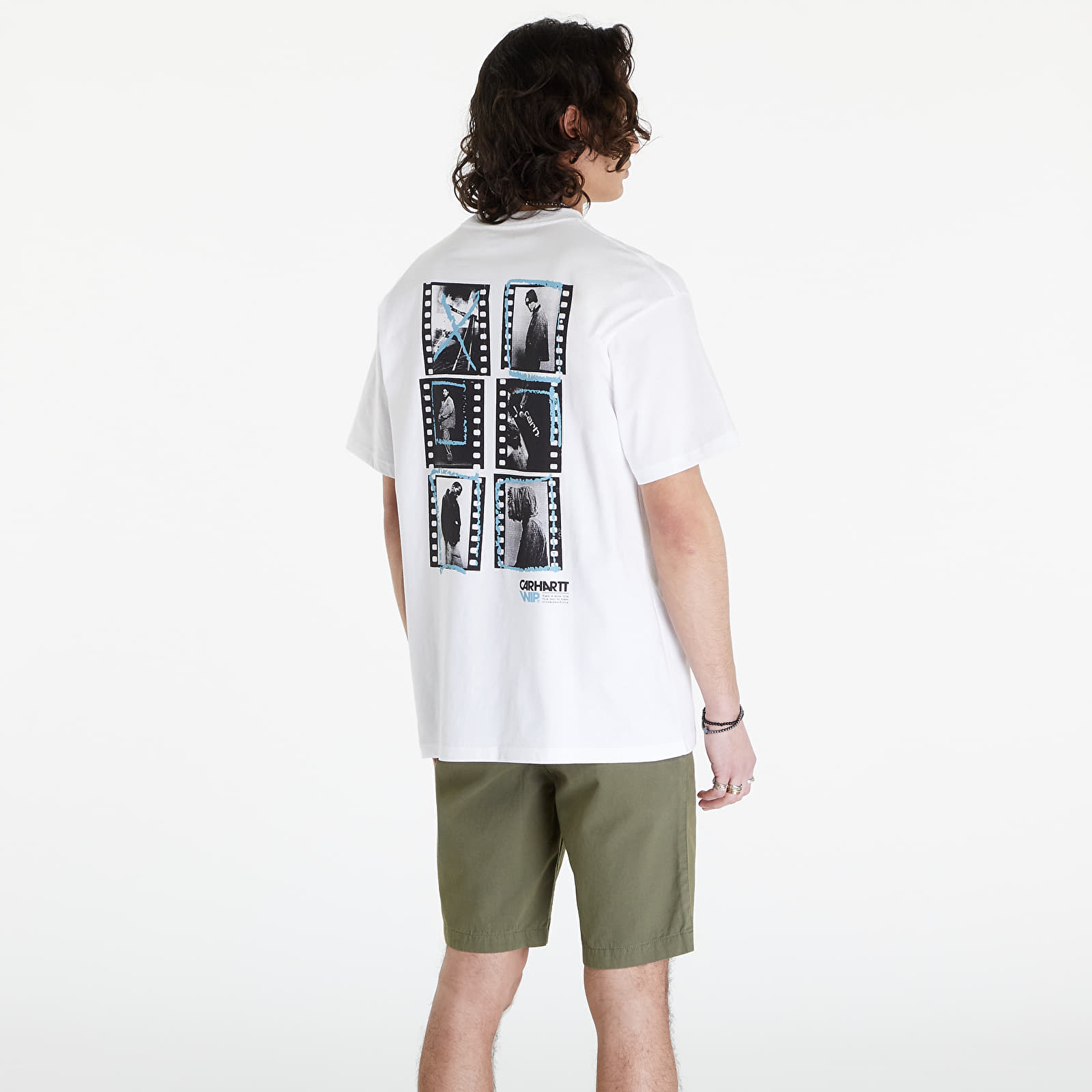T-skjorter Carhartt WIP S/S Contact Sheet T-Shirt UNISEX White