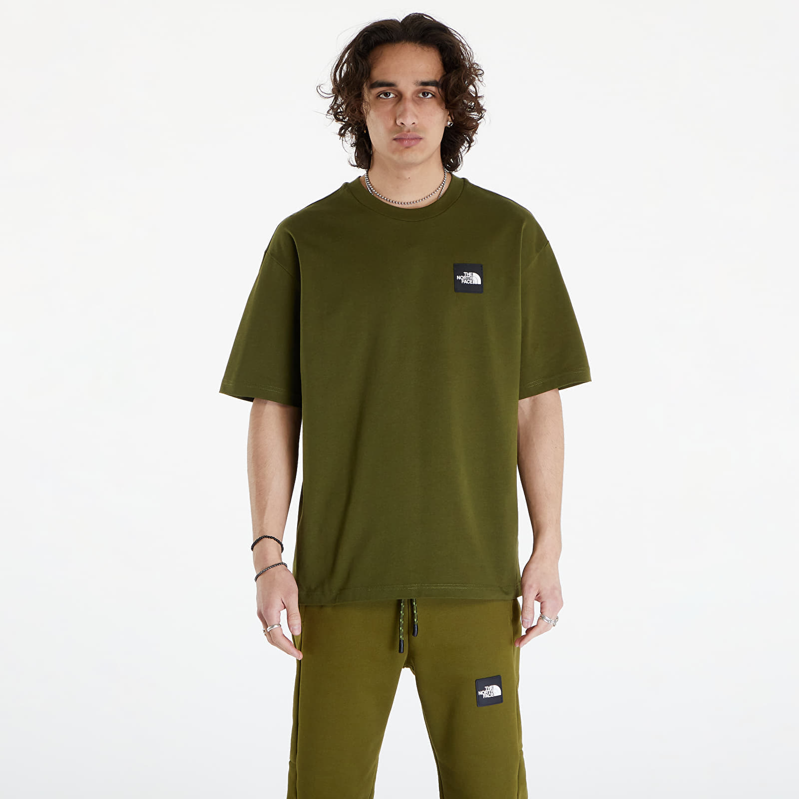 Levně The North Face Nse Patch S/S Tee Forest Olive