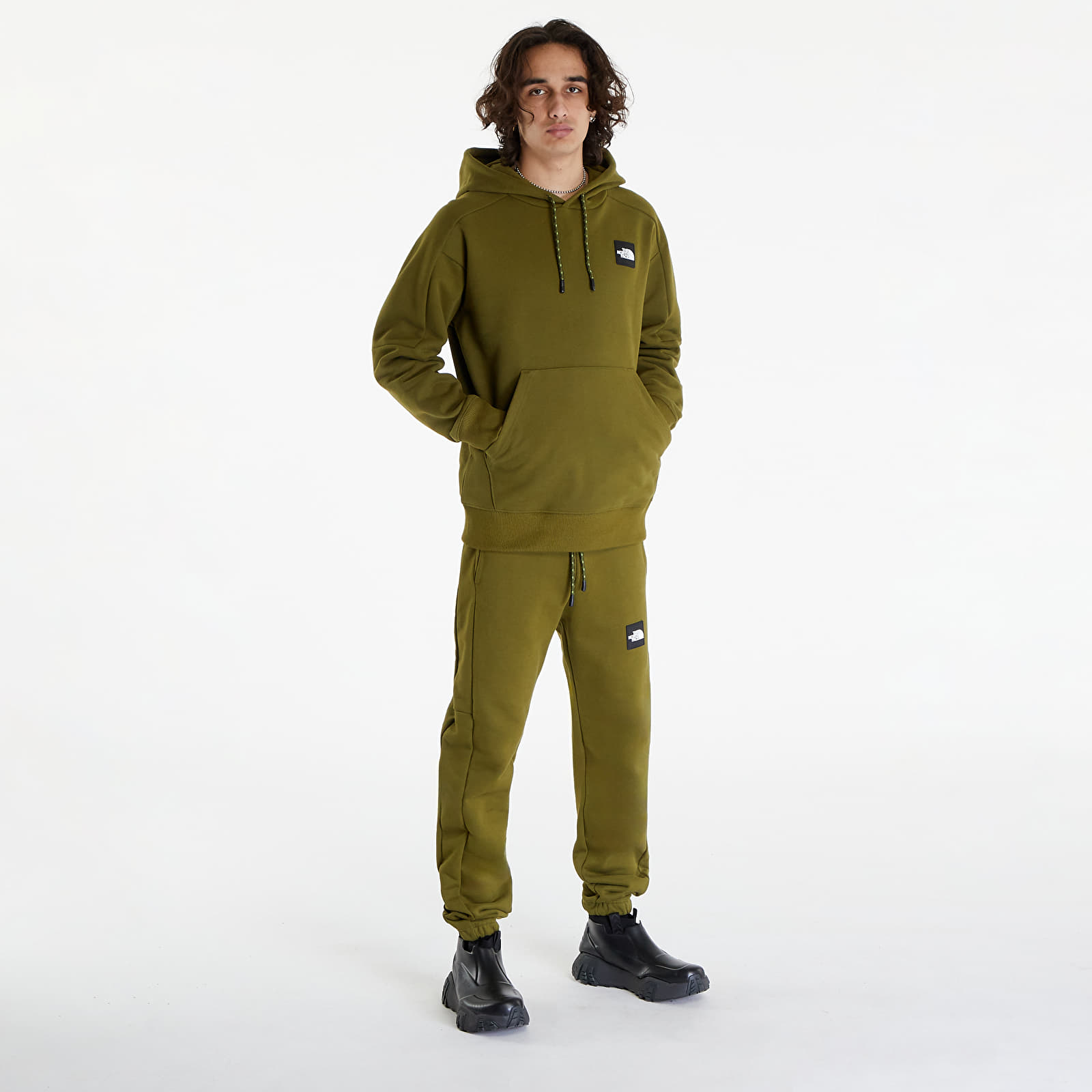 Džemperiai su gobtuvais ir džemperiai The North Face The 489 Hoodie UNISEX Forest Olive