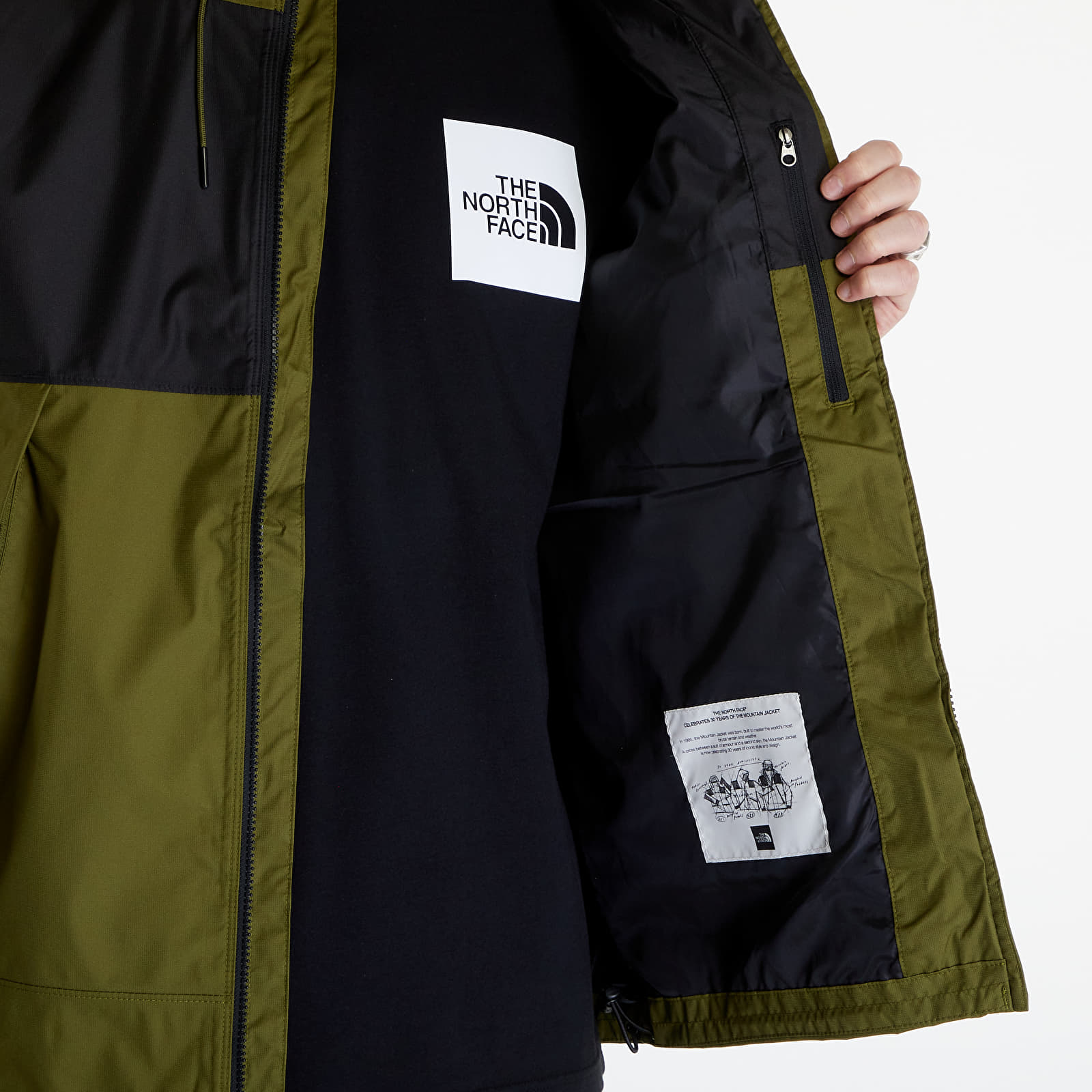 The North Face Mountain Q Jacket Forest Olive 2XL Men