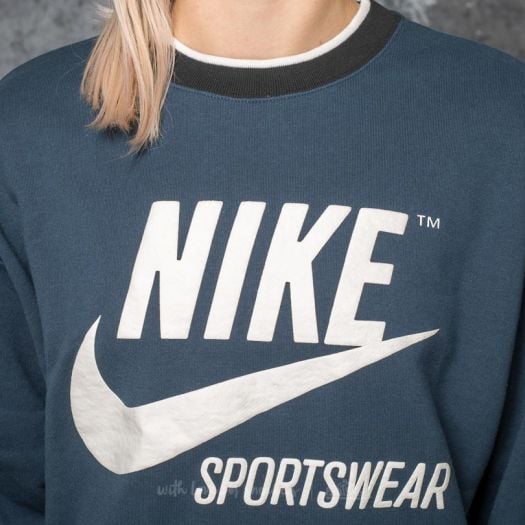 Hoodies and sweatshirts Nike Sportswear Archive Crew Armory Navy Footshop