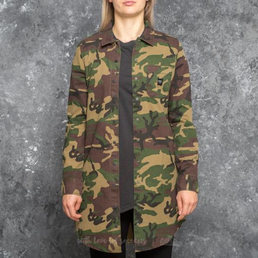 Camouflage Clothing Camo Print Shirt Dress Plus Size Camo T Shirt