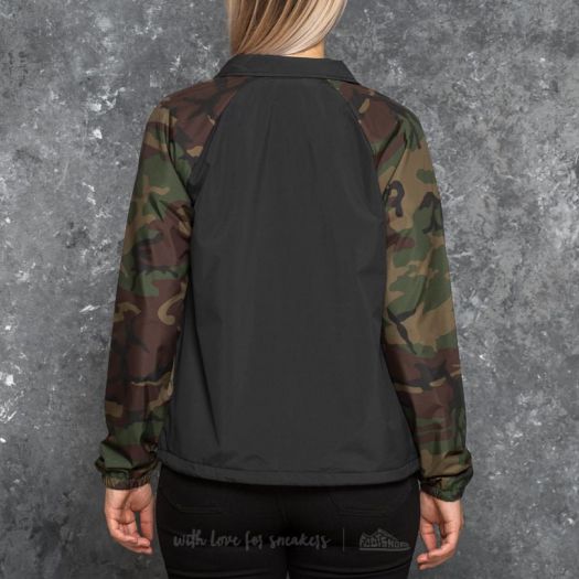 Vans camo jacket womens sale