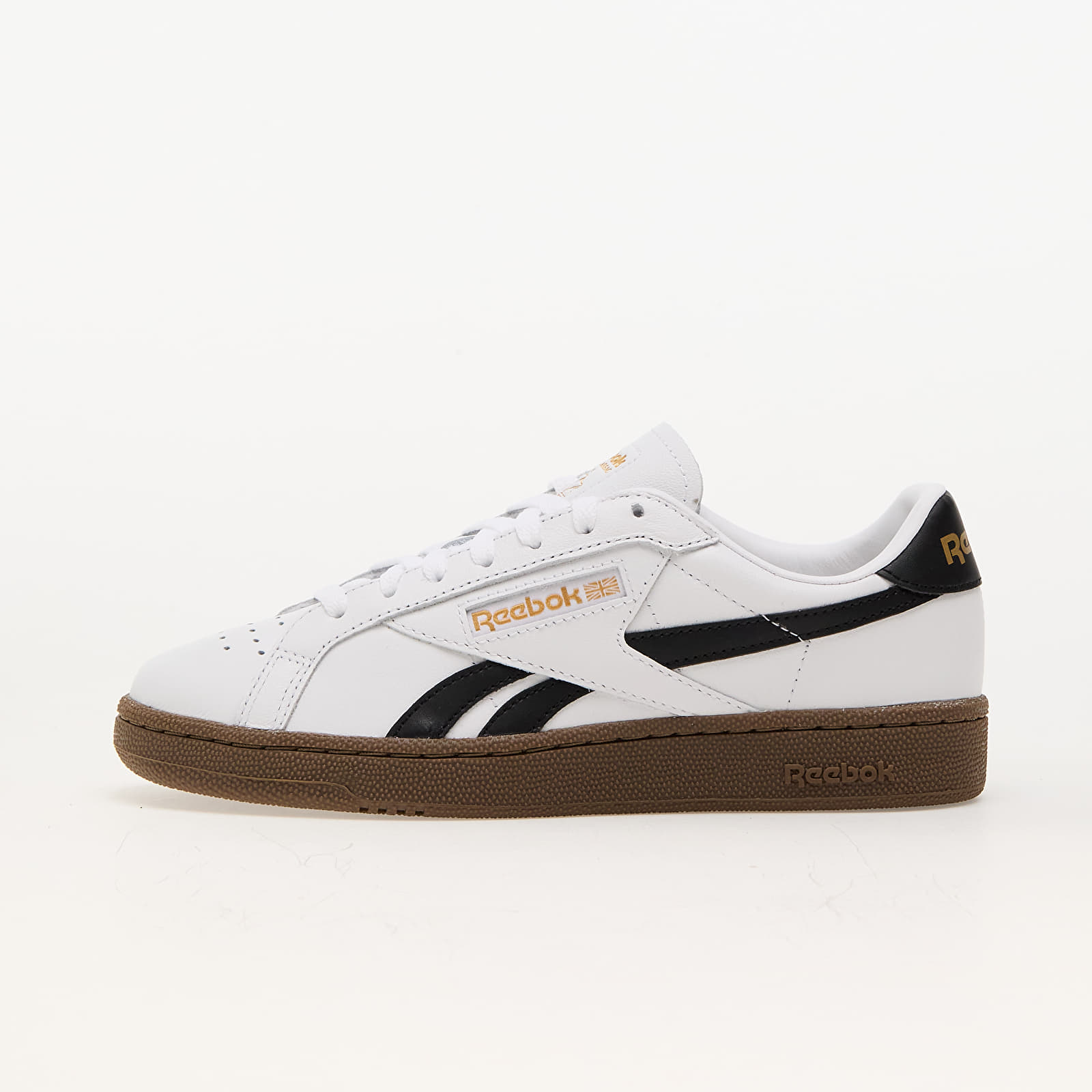 Herren Sneaker und Schuhe Reebok Club C Grounds Uk White/ Black/ Gum