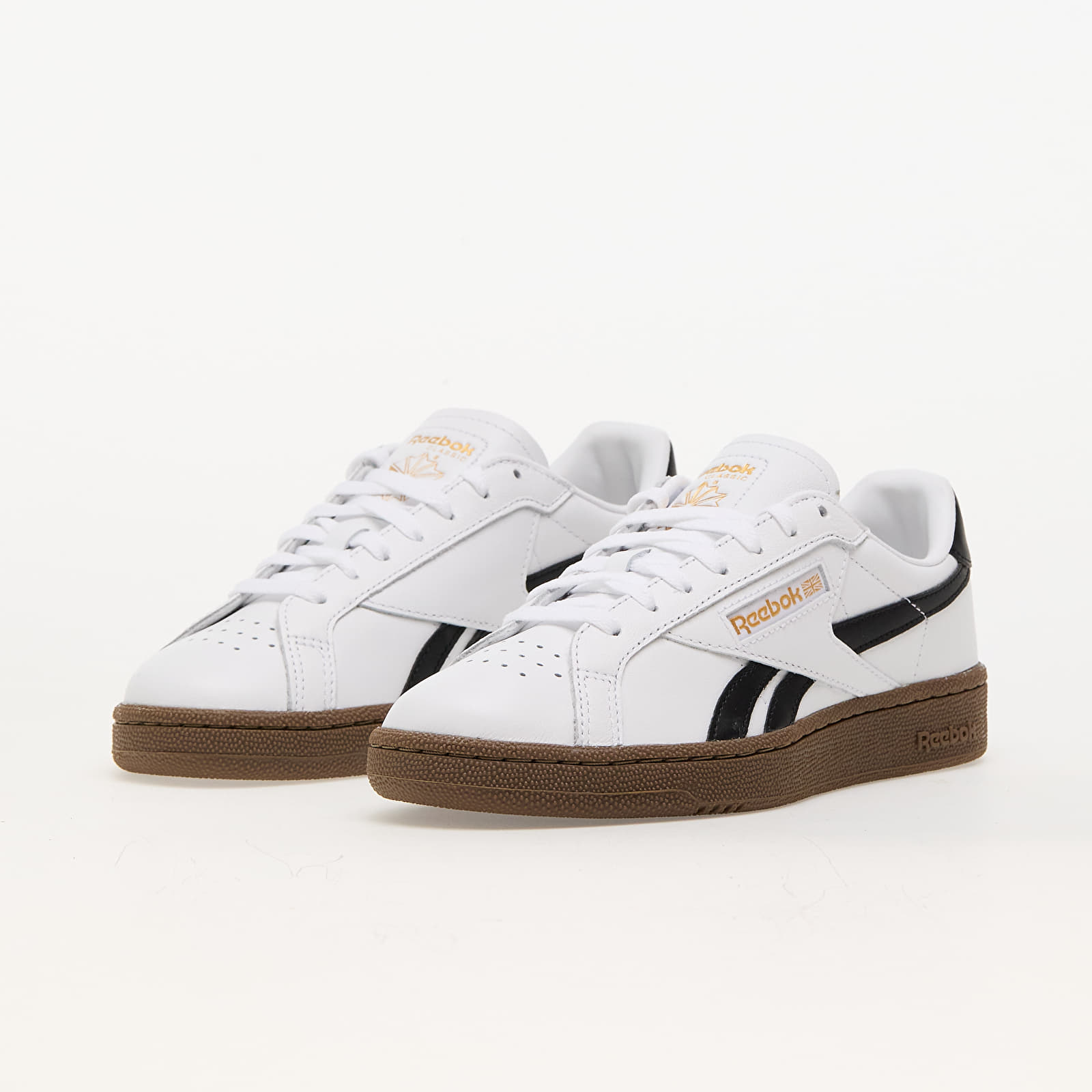 Herren Sneaker und Schuhe Reebok Club C Grounds Uk White/ Black/ Gum