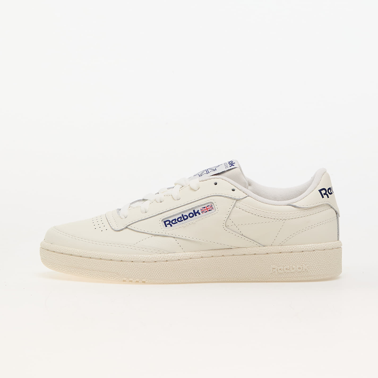 Herren Sneaker und Schuhe Reebok Club C 85 Chalk/ Chalk/ Classic Cobalt