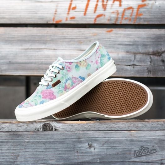 Damen Sneaker und Schuhe Vans Authentic Slim Suede Floral Marshmallow Footshop