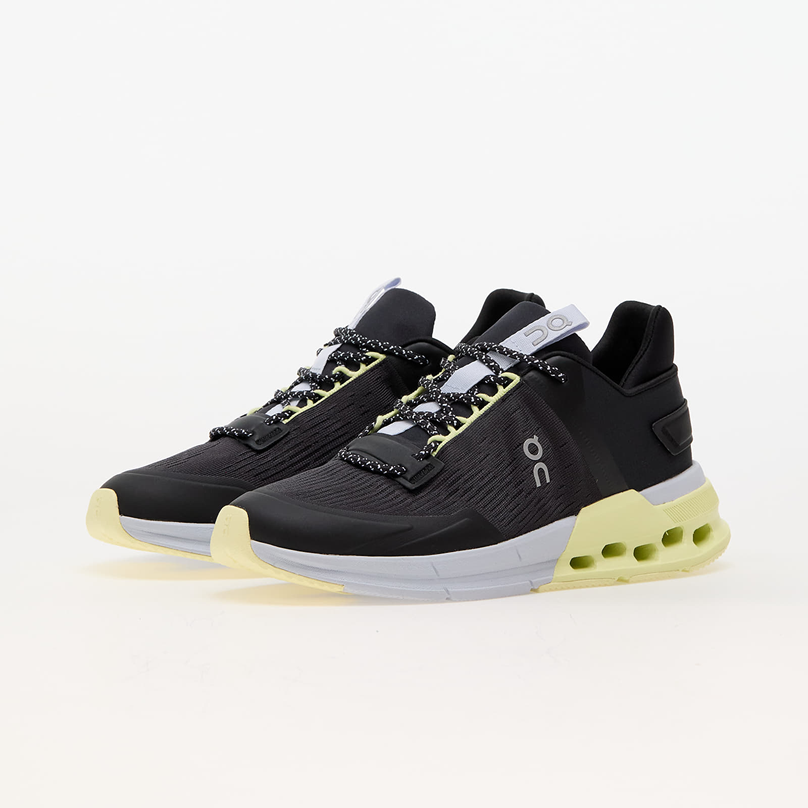 Dámske topánky a tenisky On W Cloudnova Flux Black/ Hay