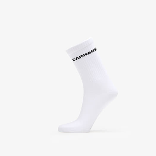Zokni Carhartt WIP Link Socks White/ Black