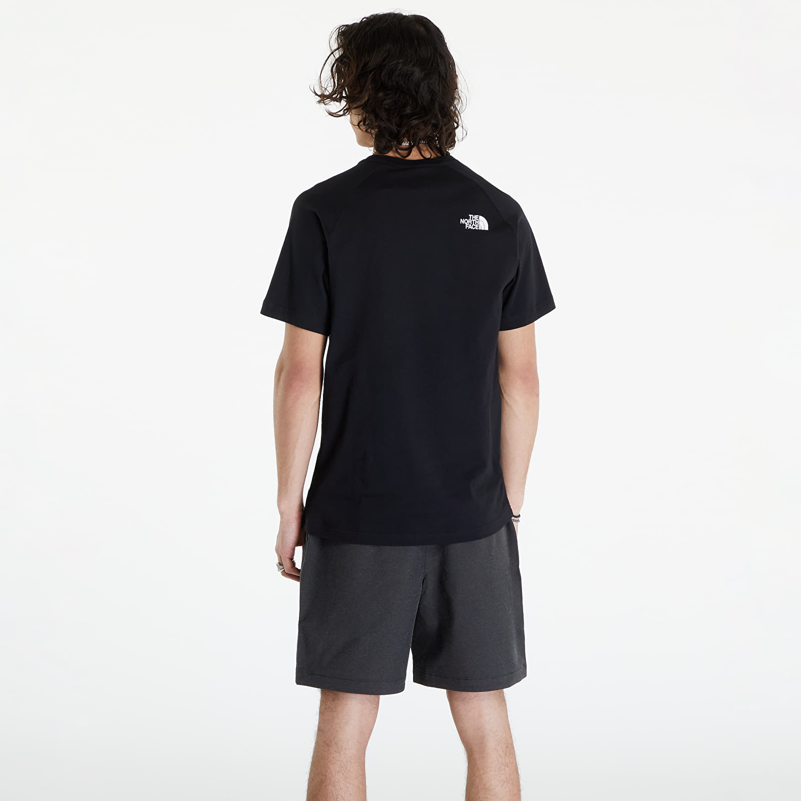 T-shirts The North Face S/S Raglan Redbox Tee TNF Black