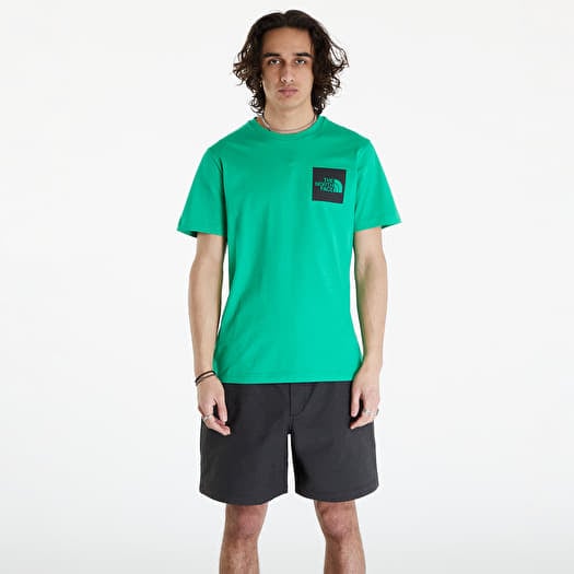 T shirts The North Face S S Fine Tee Optic Emerald Footshop