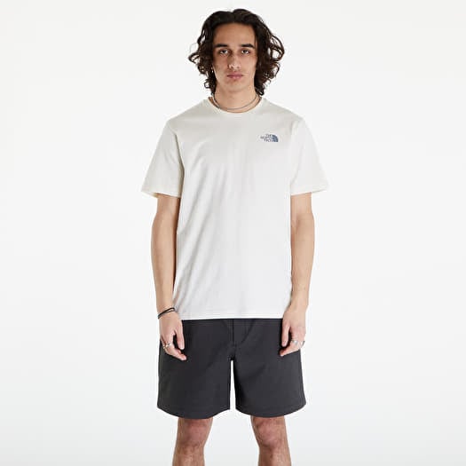 T-shirt The North Face S/S Redbox Tee White Dune/ Blue