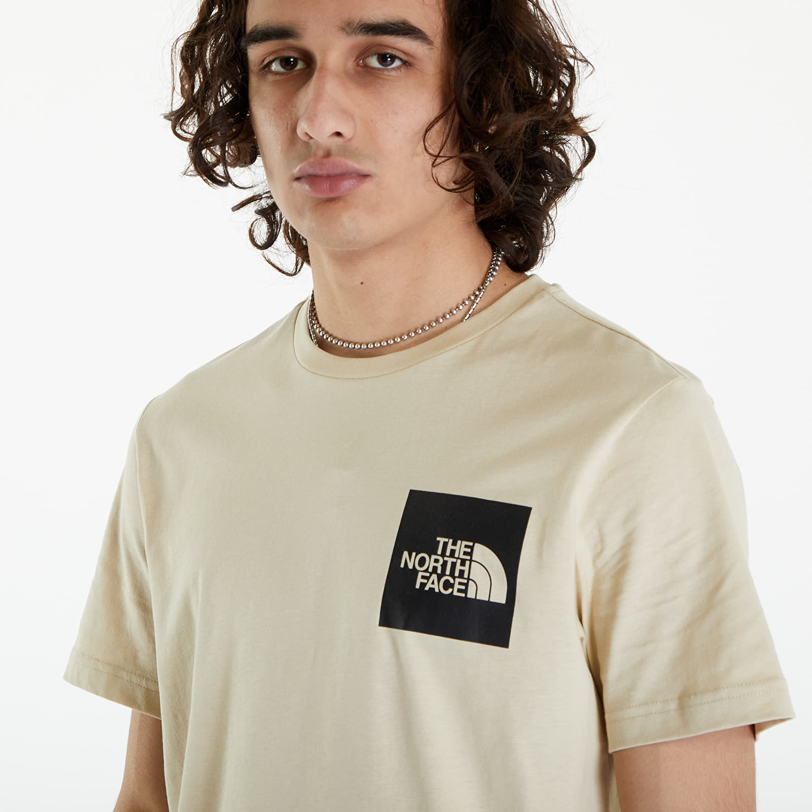 T-krekli The North Face Short Sleeve Fine Tee Gravel
