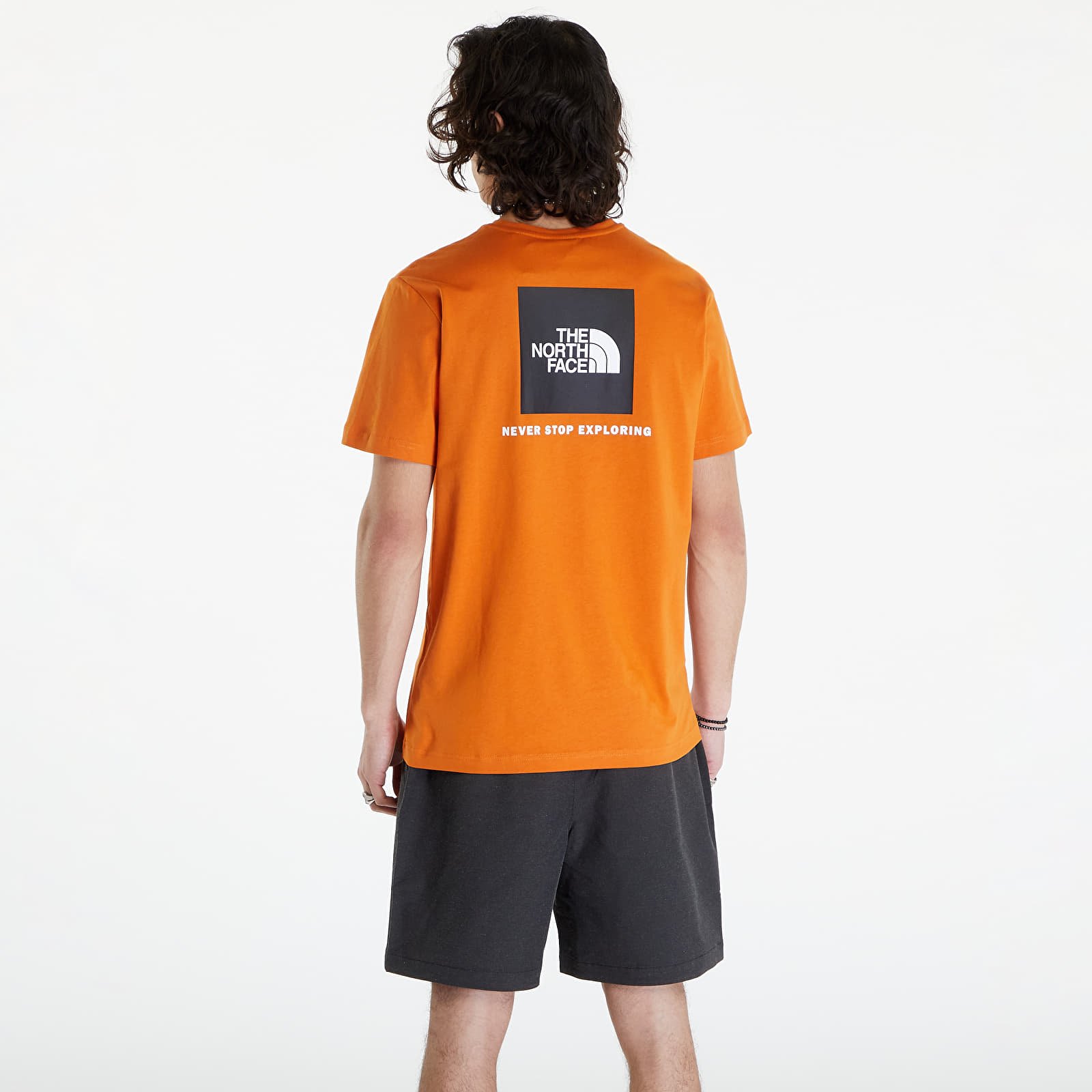 T-shirts The North Face S/S Redbox Tee Desert Rust