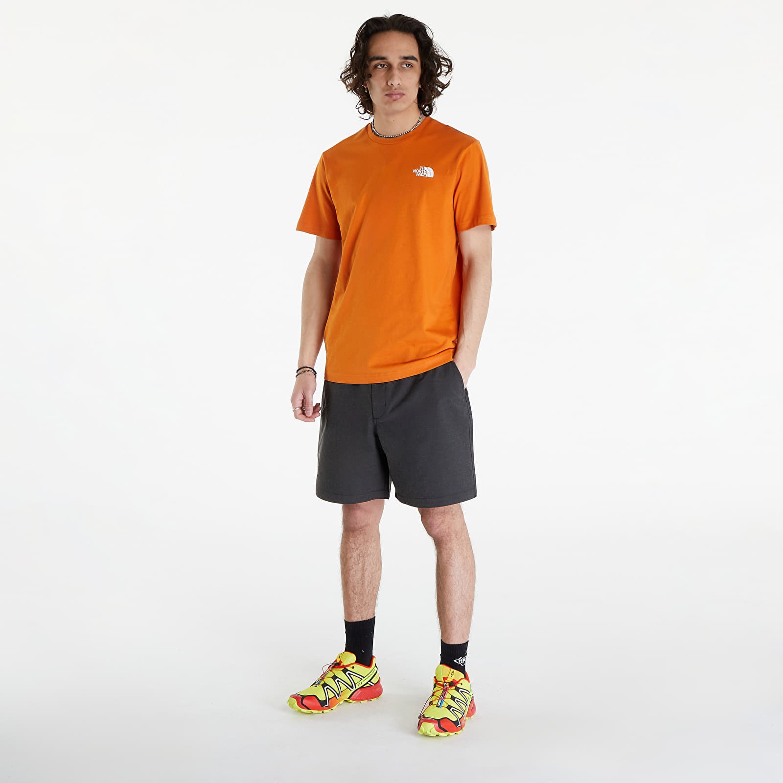 T-shirts The North Face S/S Redbox Tee Desert Rust