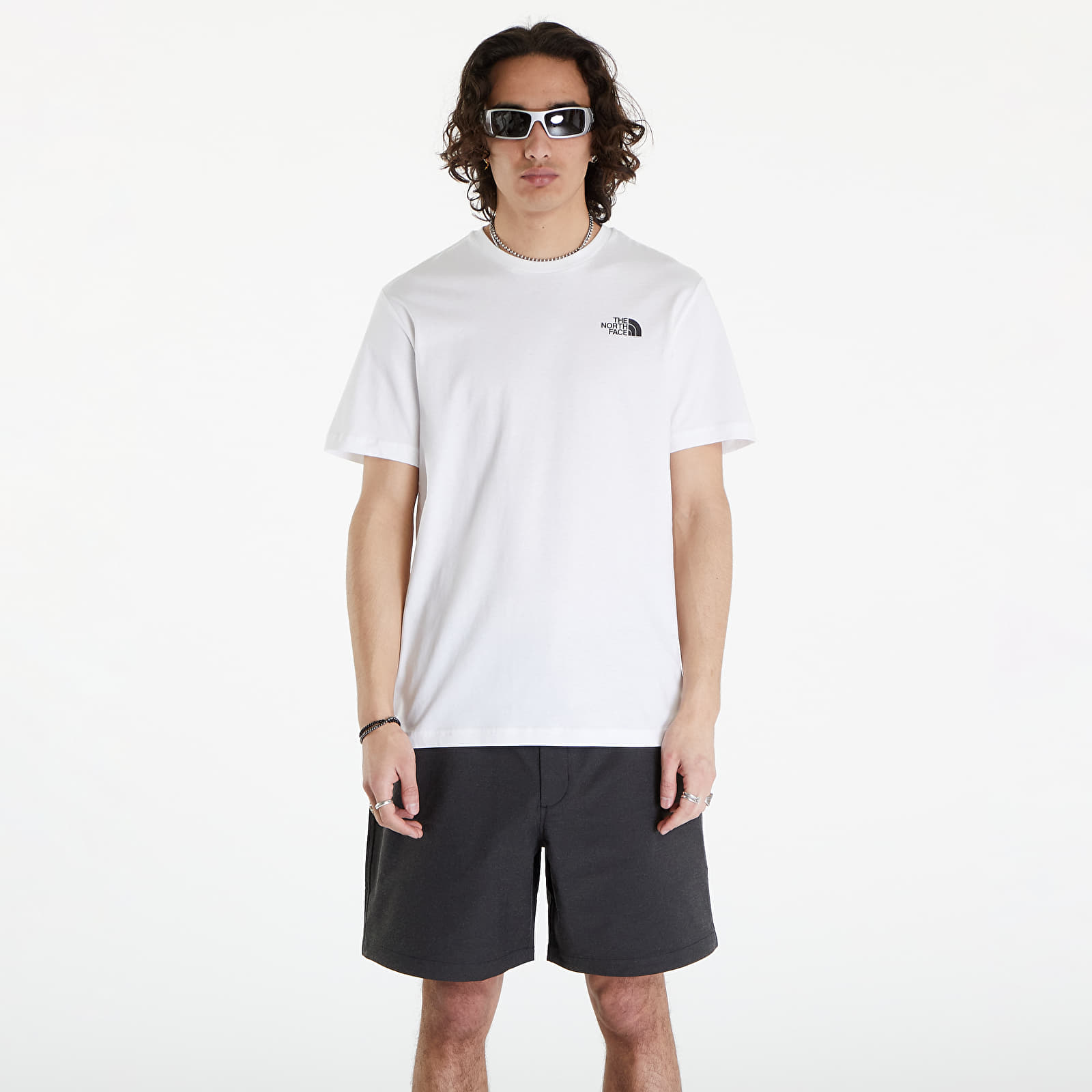 T-Shirts The North Face S/S Box Nse Tee TNF White