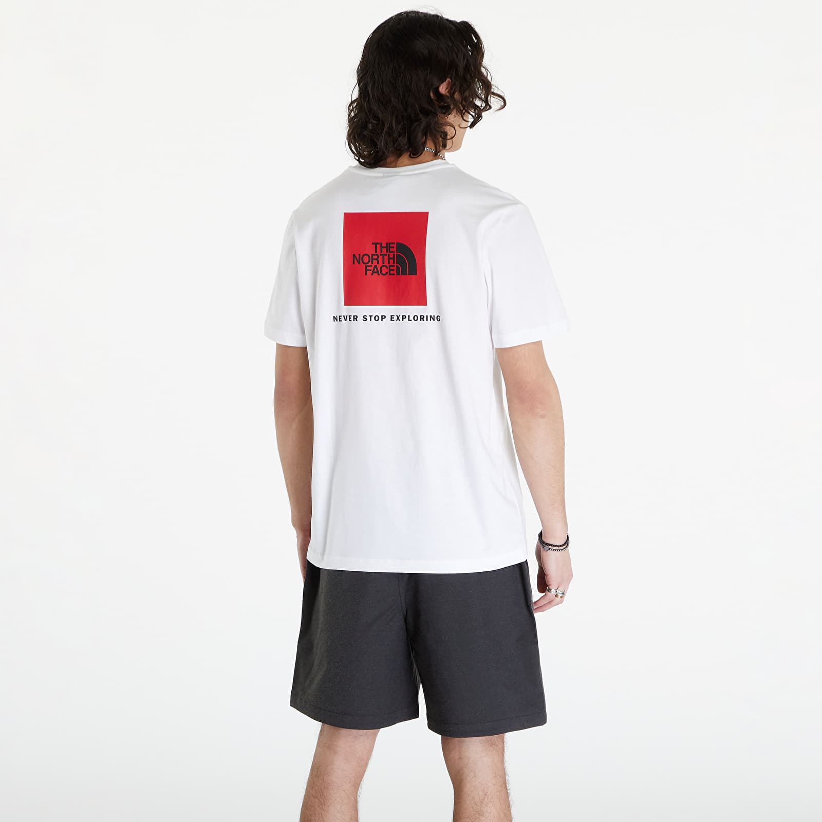T-Shirts The North Face S/S Box Nse Tee TNF White