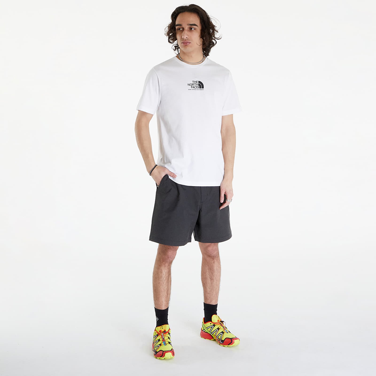 T-shirts The North Face Short Sleeve Fine Alp Equipment Tee TNF White