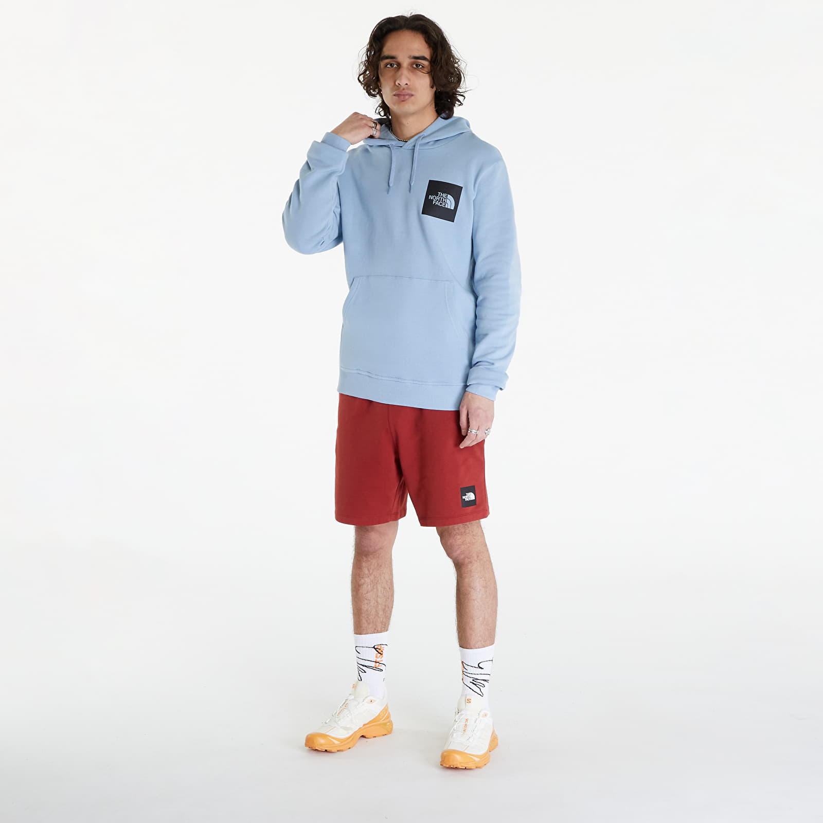 Sweatjacken und Sweatshirts The North Face Fine Hoodie Steel Blue