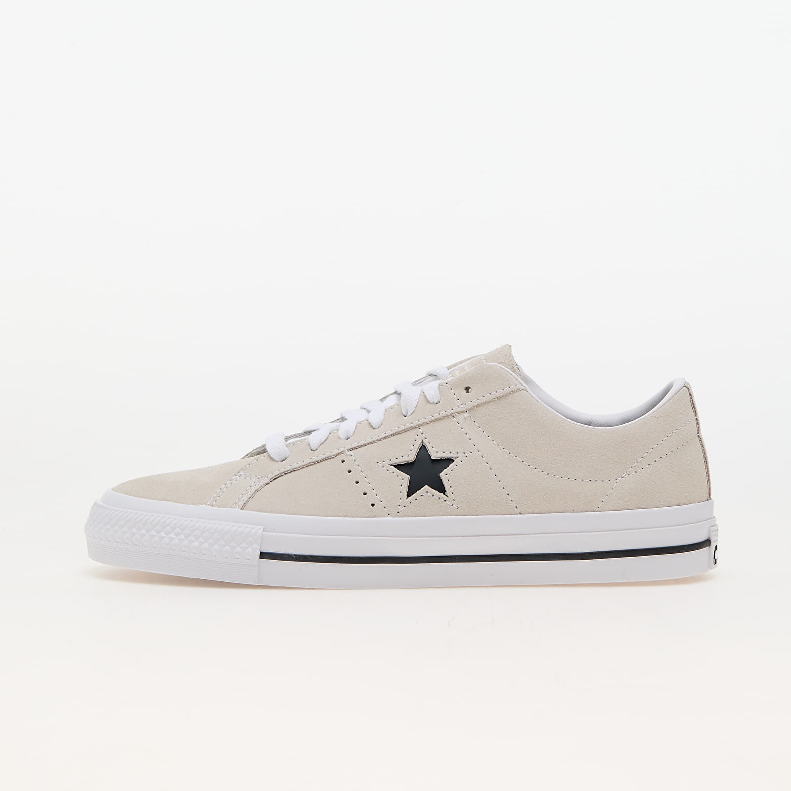 Herenschoenen Converse One Star Pro Suede Egret/ White/ Black