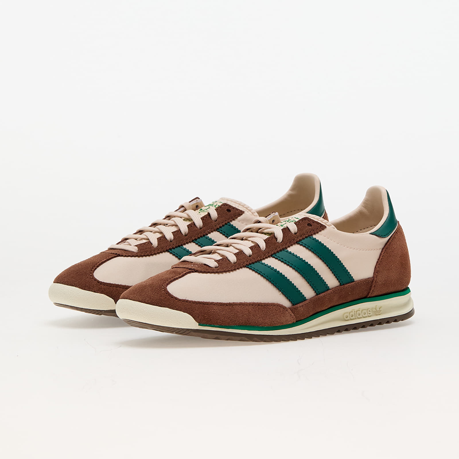 Women's shoes adidas SL 72 Og W Linen/ Collegiate Green/ Green