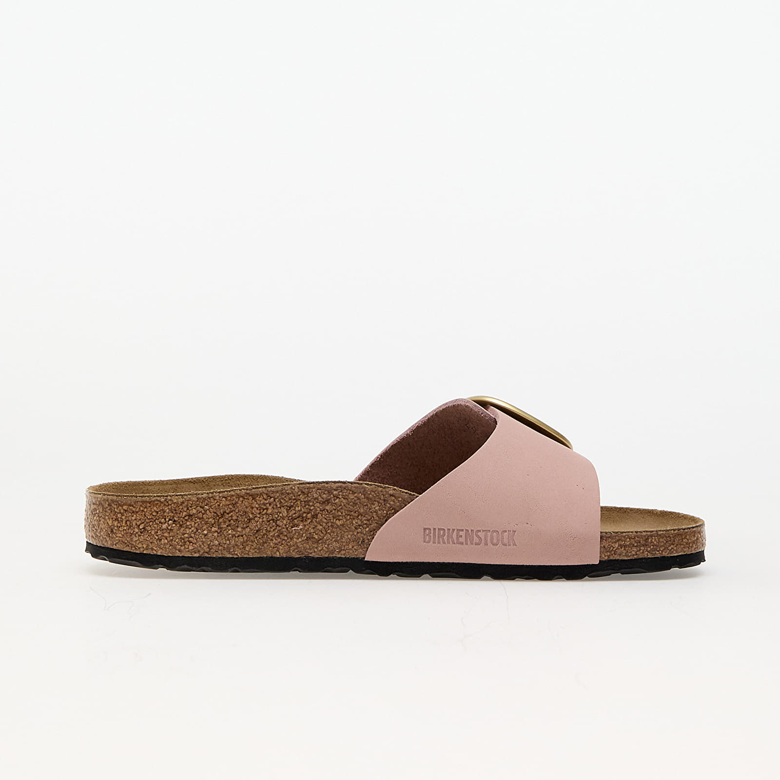 Dámske topánky a tenisky Birkenstock Madrid Big Buckle Nubuck Leather Soft Pink