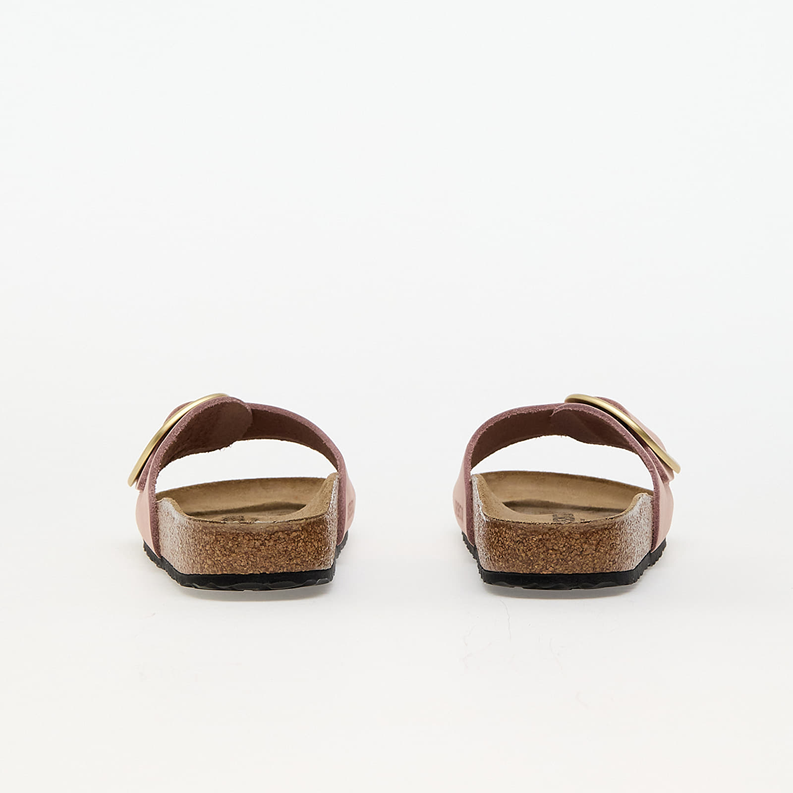 Dámske topánky a tenisky Birkenstock Madrid Big Buckle Nubuck Leather Soft Pink