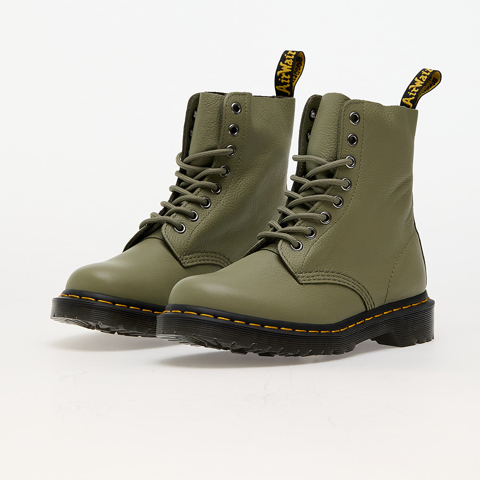 Women's shoes Dr. Martens 1460 Pascal Muted Olive Virginia