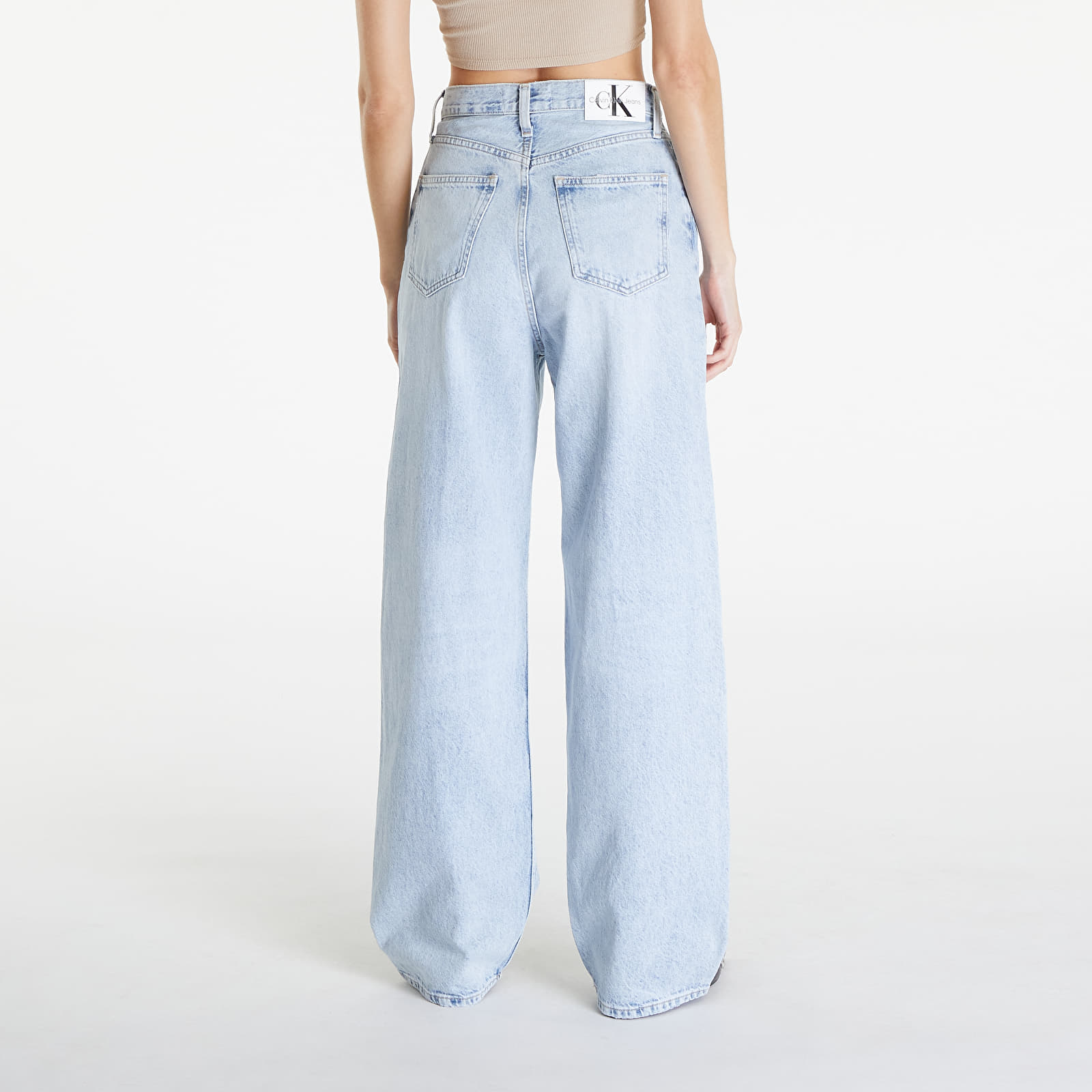 Naisten farkut Calvin Klein Jeans High Rise Relaxed Denim Light