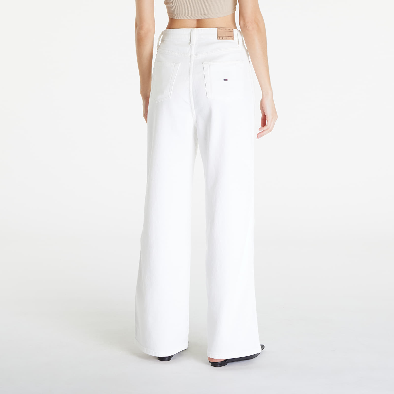Džínsy Tommy Jeans Gmd Claire High Rise Wide Jeans White