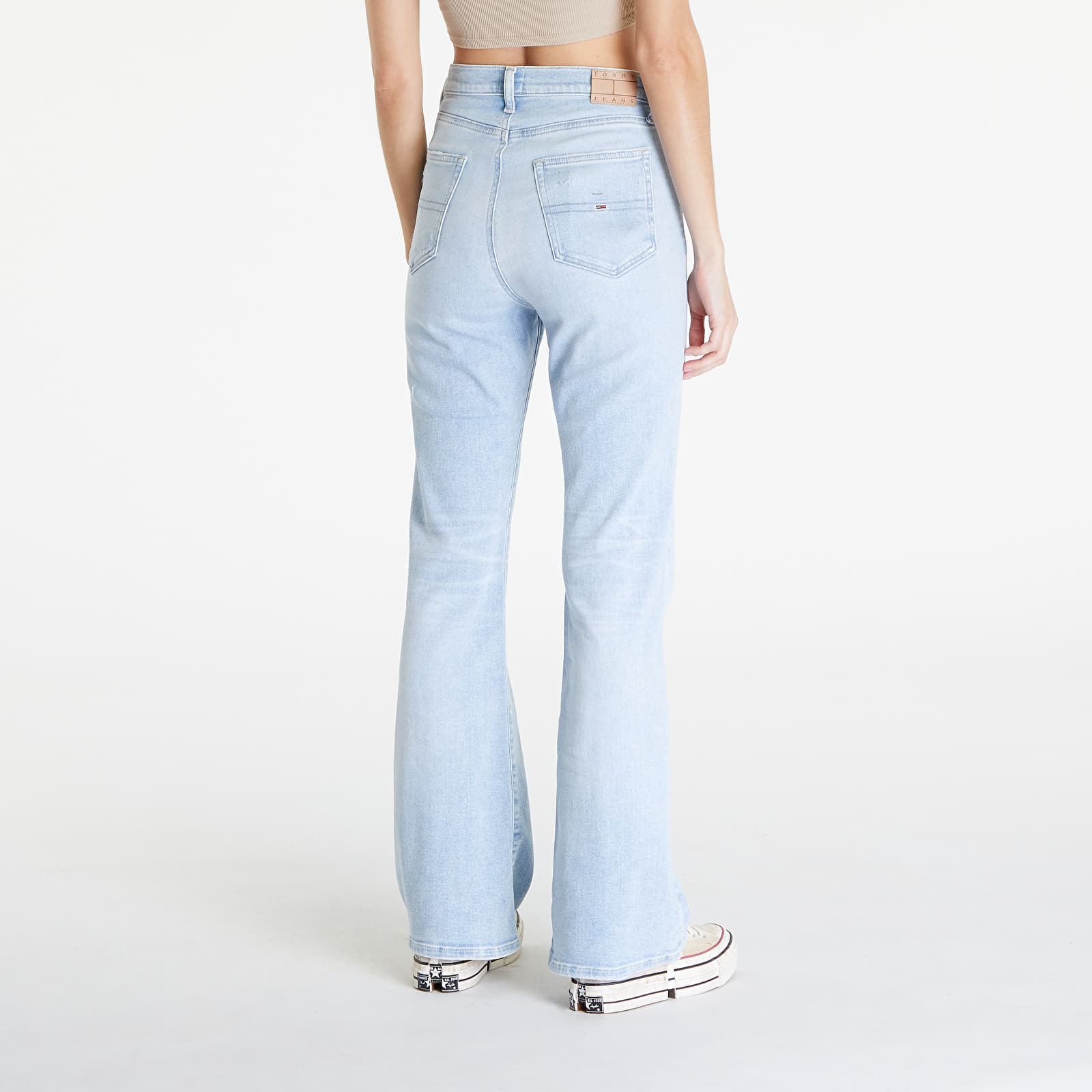 Jeans Tommy Jeans Sylvia High Rise Skinny Flared Jeans Denim Light