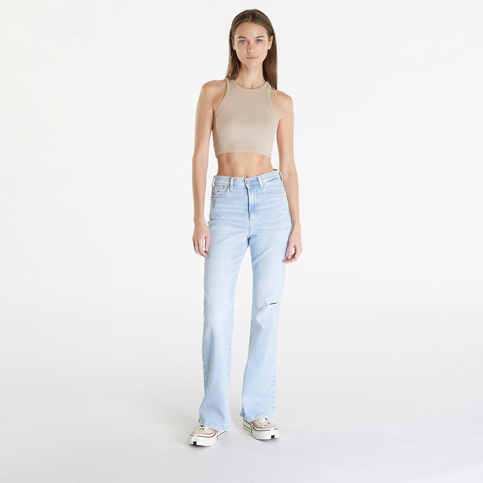 Jeans Tommy Jeans Sylvia High Rise Skinny Flared Jeans Denim Light