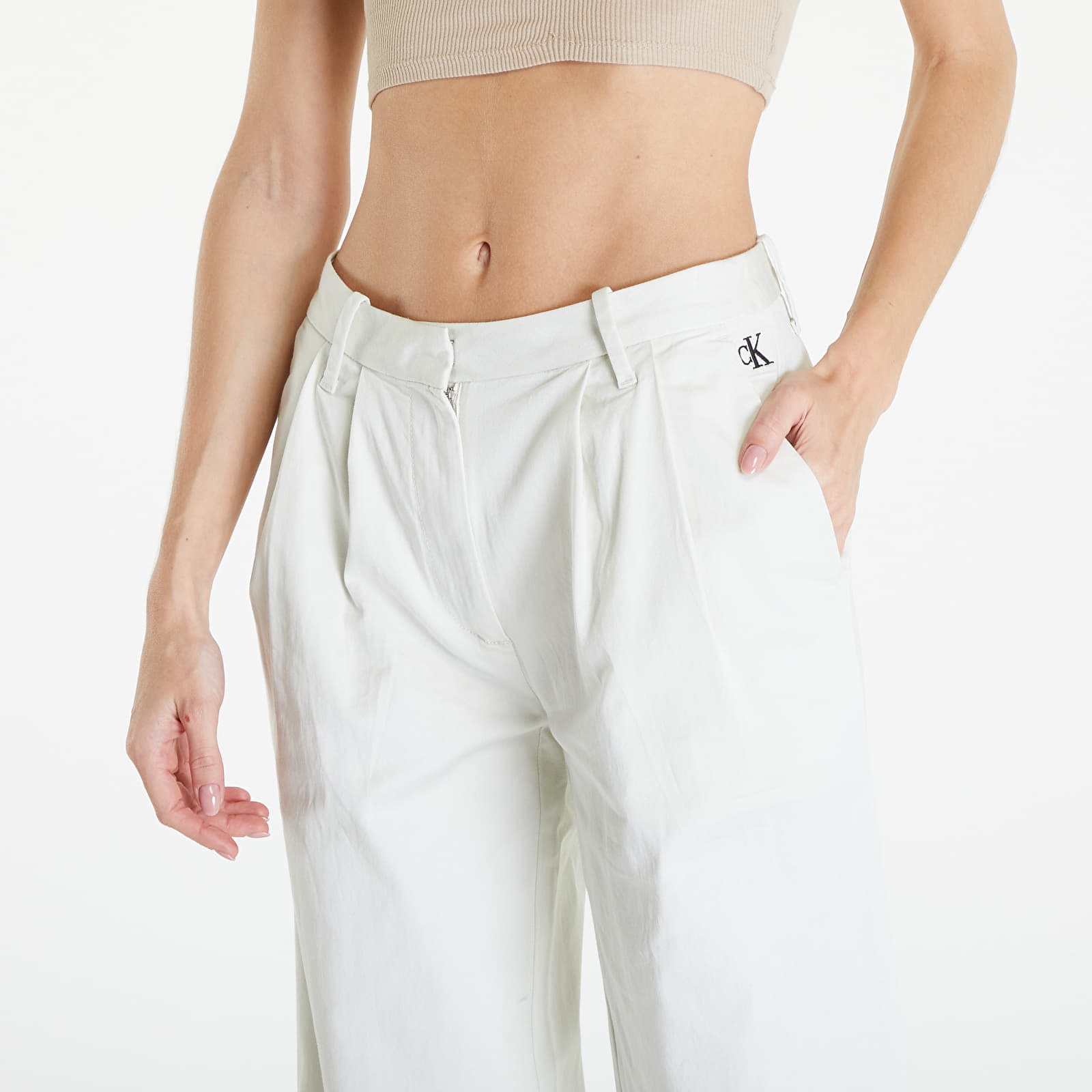 Püksid ja teksad Calvin Klein Jeans Utility Pants Icicle