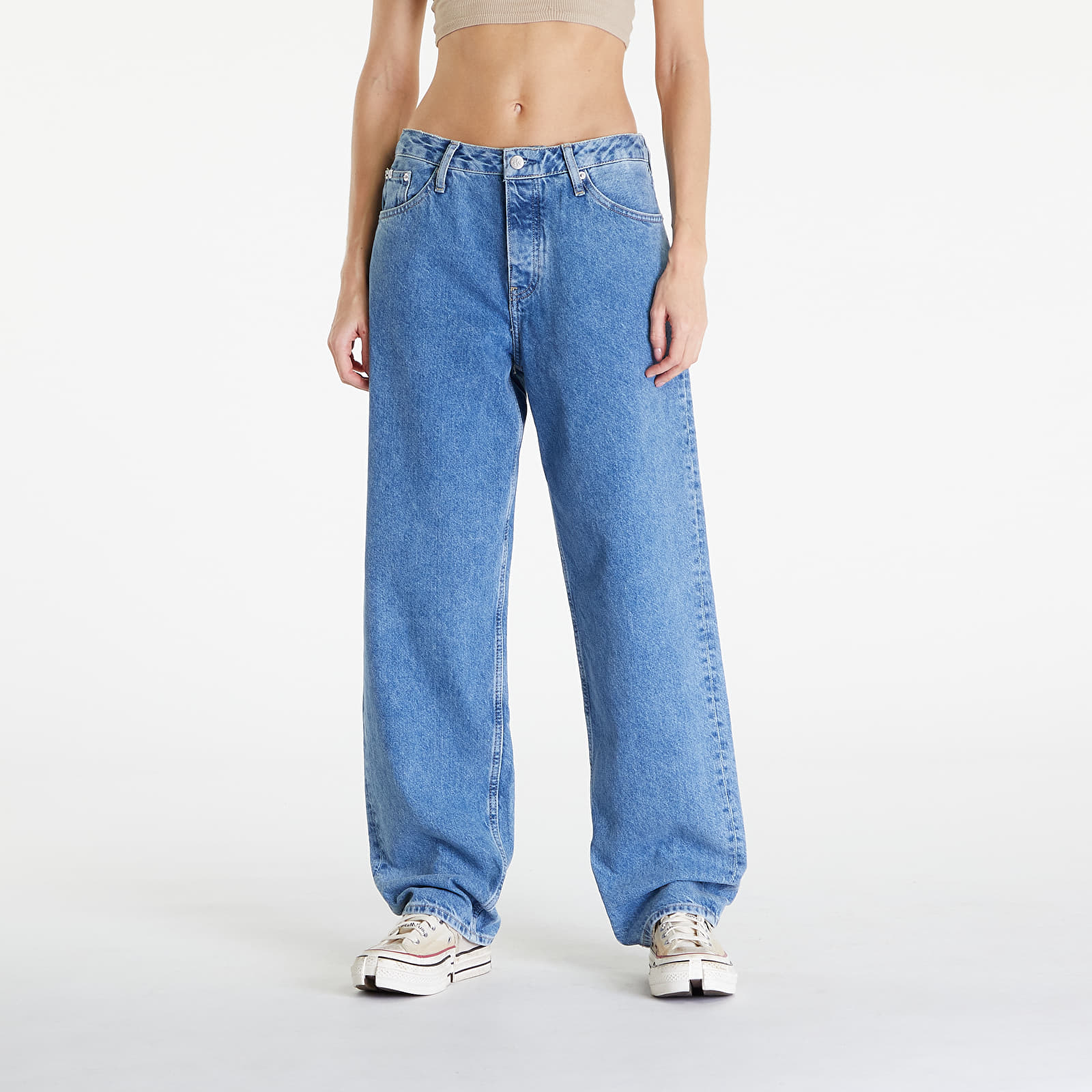 Дънки Calvin Klein Jeans 90'S Straight Jeans Denim Medium