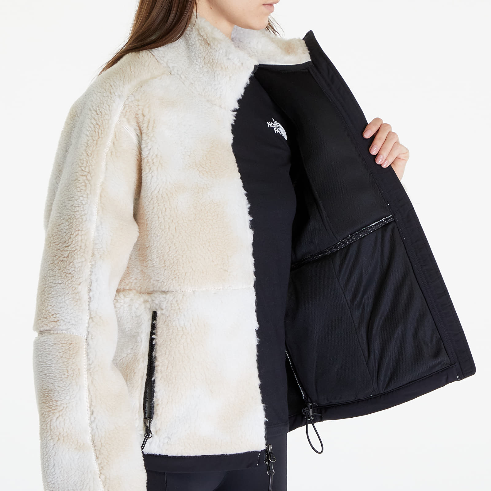Kurtki The North Face Kadin Denali X Mont Jacket White Dune