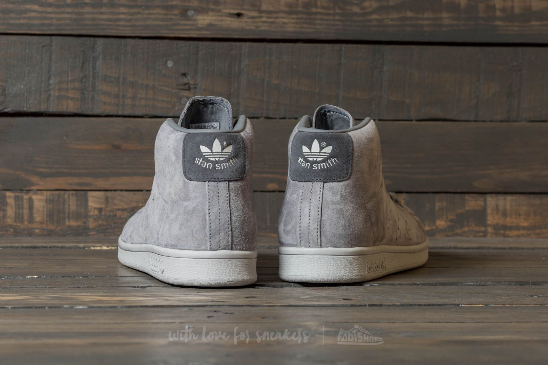Adidas stan smith grey three e amp; grey five clearance