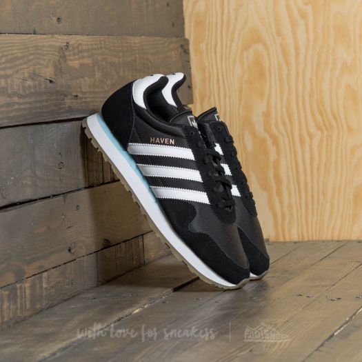 Frauen adidas Haven W Core Black Ftw White Ice Blue Footshop
