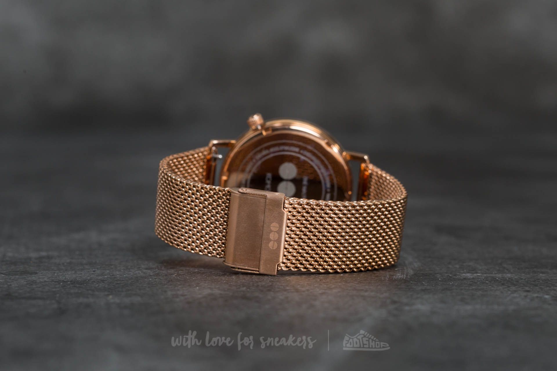 Watches Komono Walther Watch Rose Gold Mesh